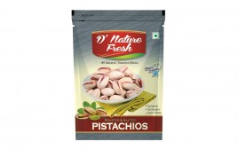 D'nature Fresh Roasted & Salted Pistachios   Pack  200 grams